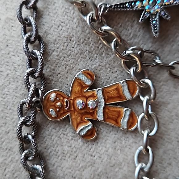 Kirks Folly | Vintage Christmas Charm Necklace - Picture 6 of 14